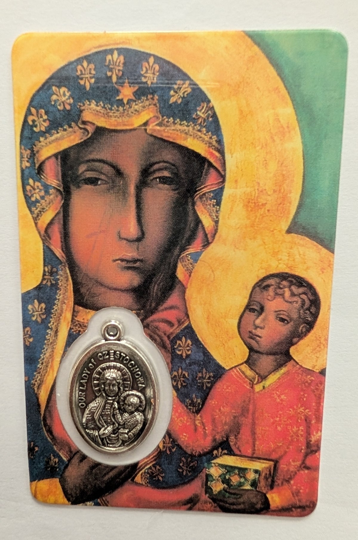 Our Lady of Czestochowa Prayer Card