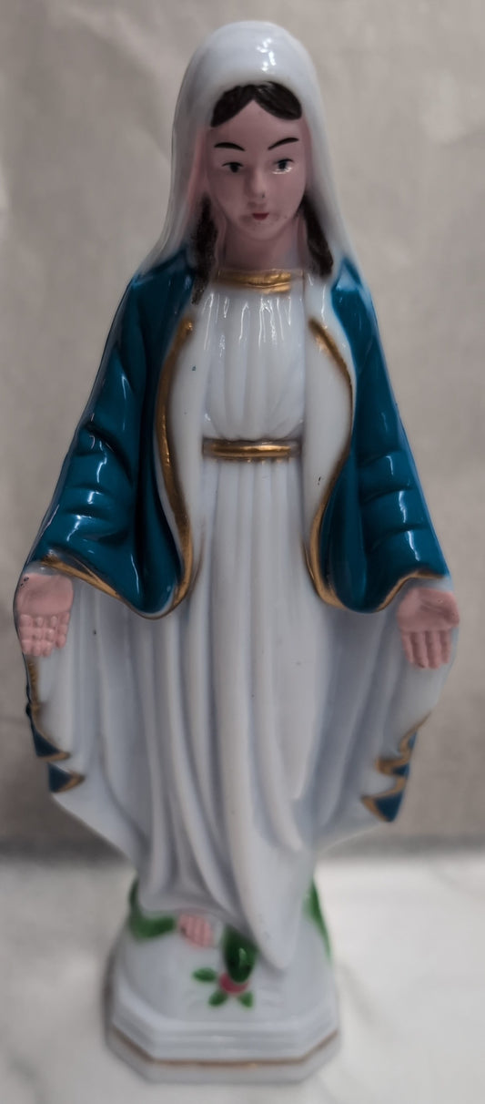 Our Lady of Grace 6" Plastic Statue