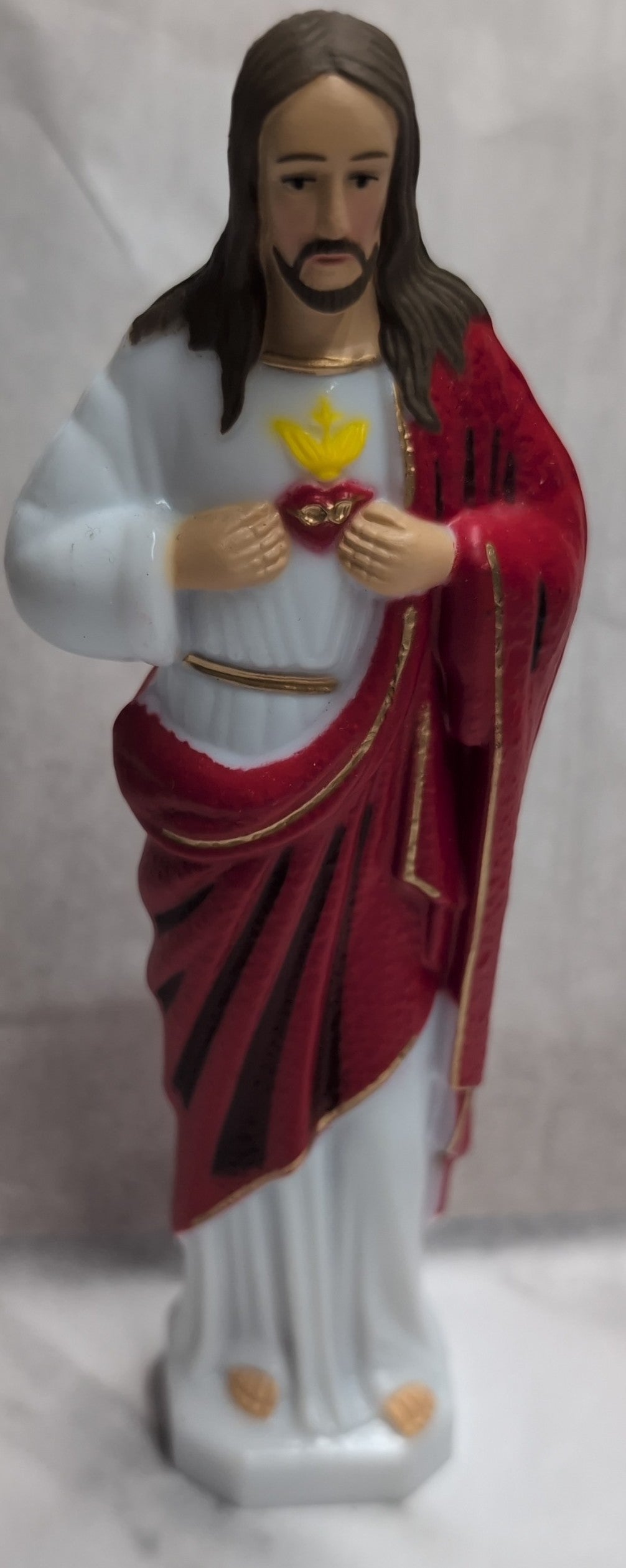 Sacred Heart of Jesus 6" Plastic Statue