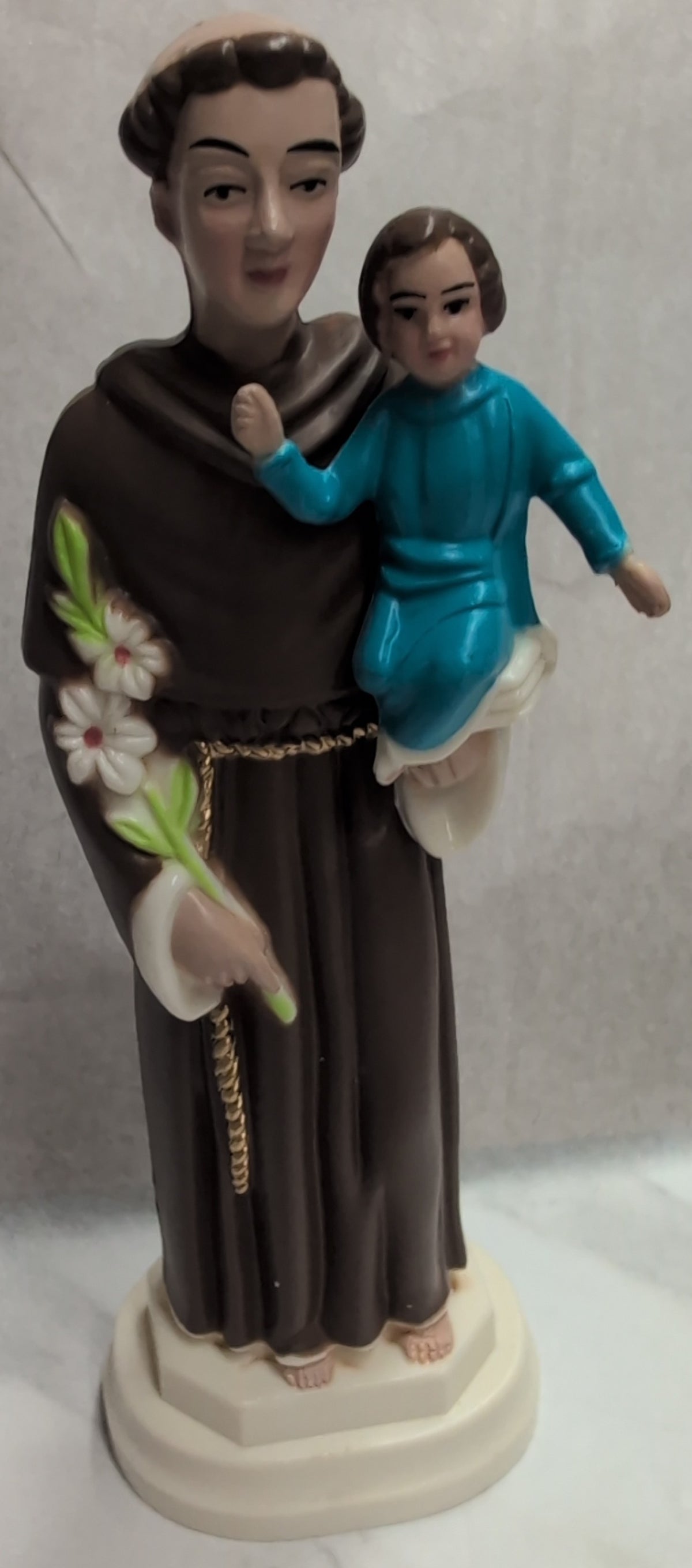 St. Anthony 6" Plastic Statue