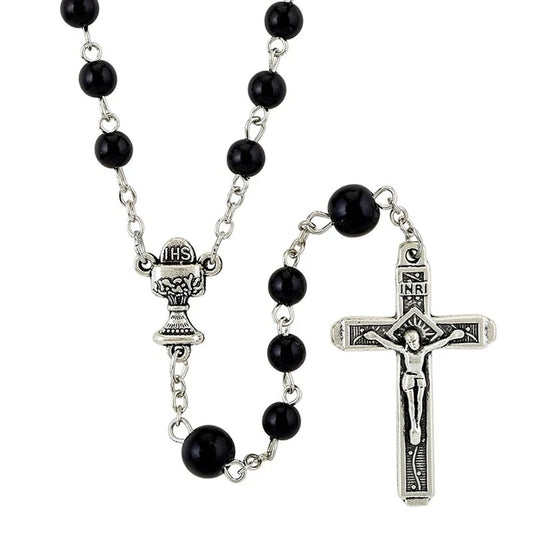 Black Rosary First Communion