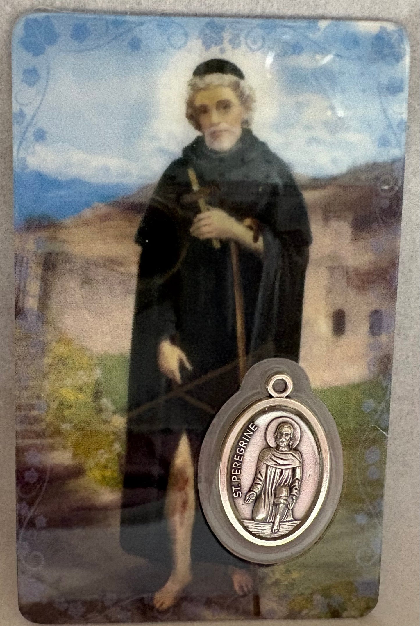 St. Peregrine Prayer Card