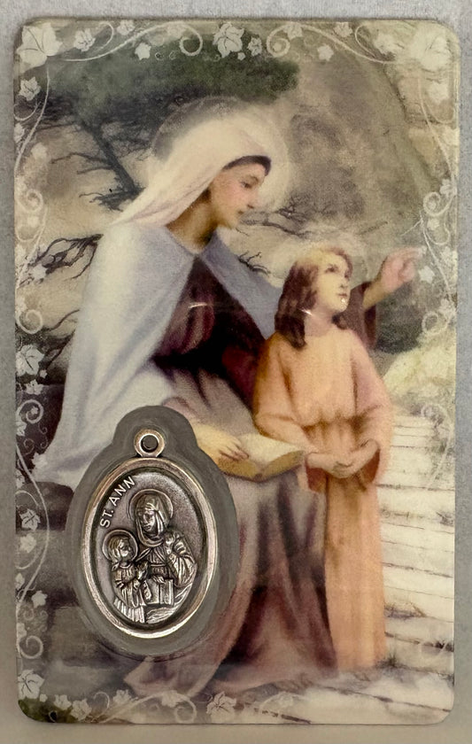 St. Anne Prayer Card