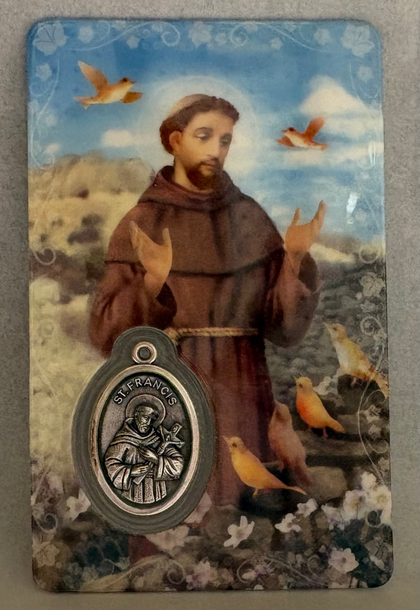 St. Francis of Assisi Prayer Card