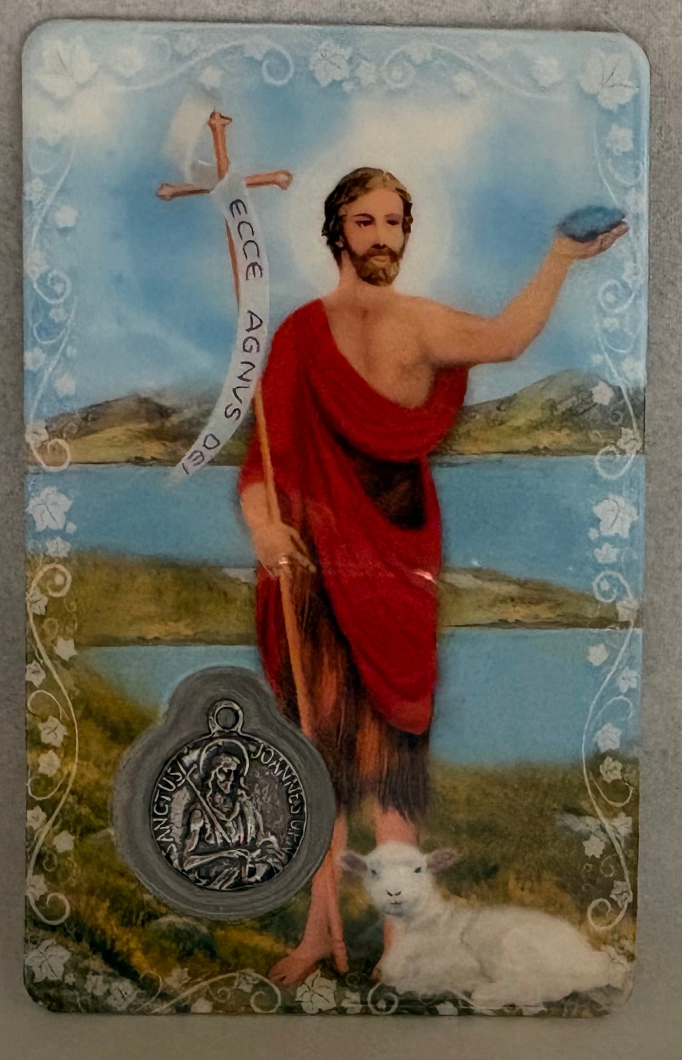 St. John the Baptist Prayer Card