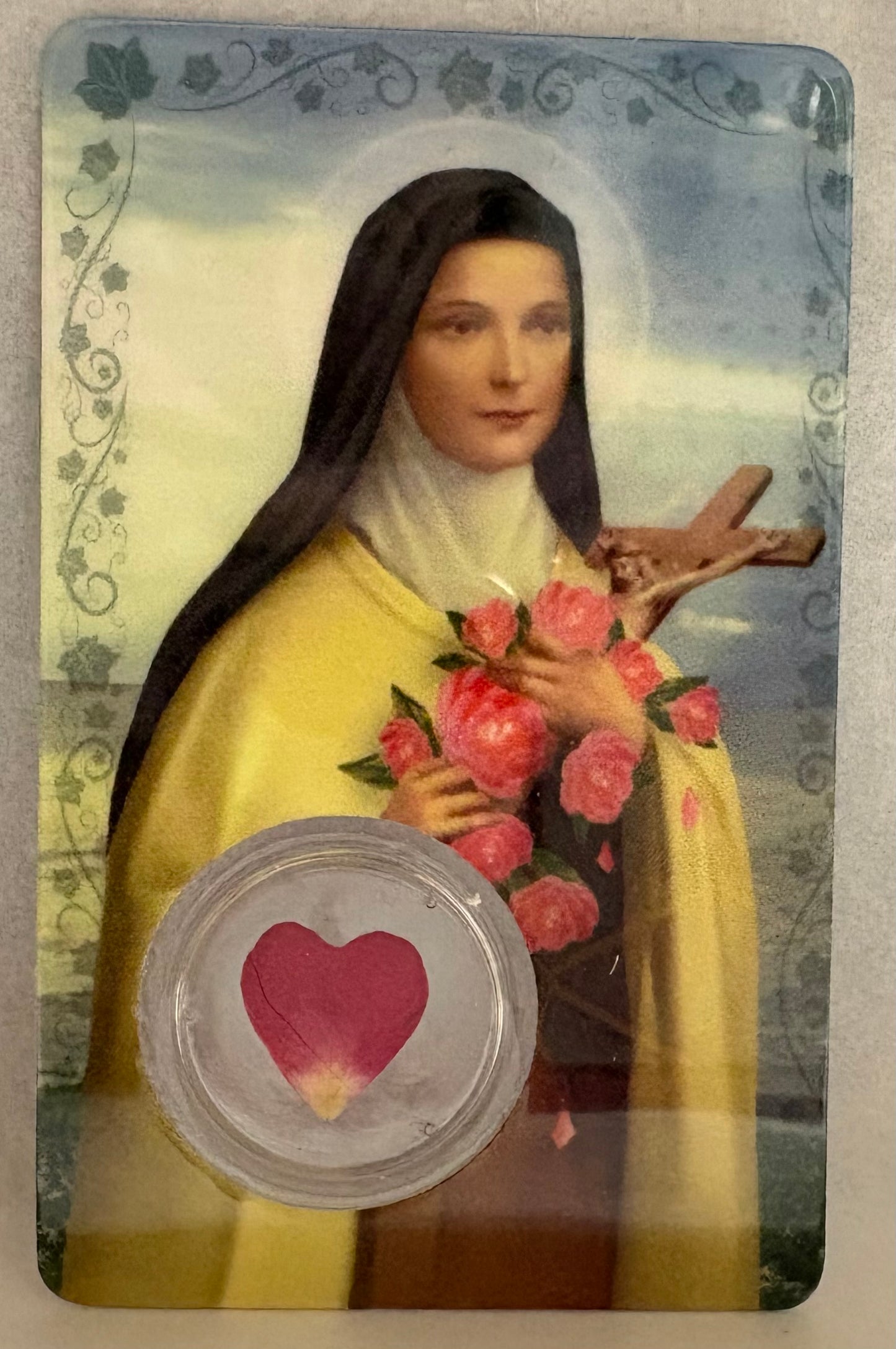 St. Therese of Lisieux Prayer Card