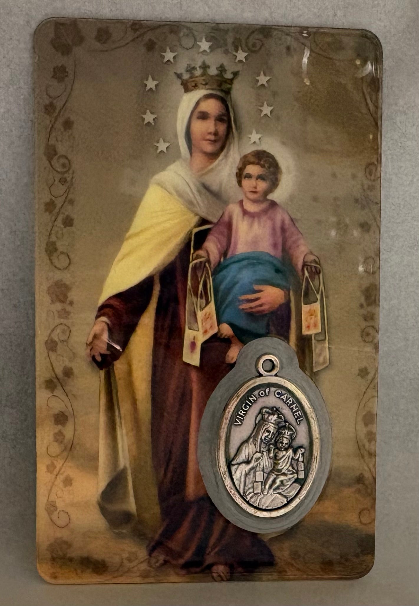 Our Lady of Good Counsel Prayer Card