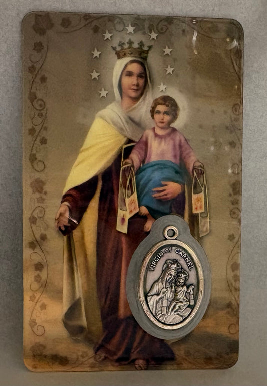 Our Lady of Good Counsel Prayer Card