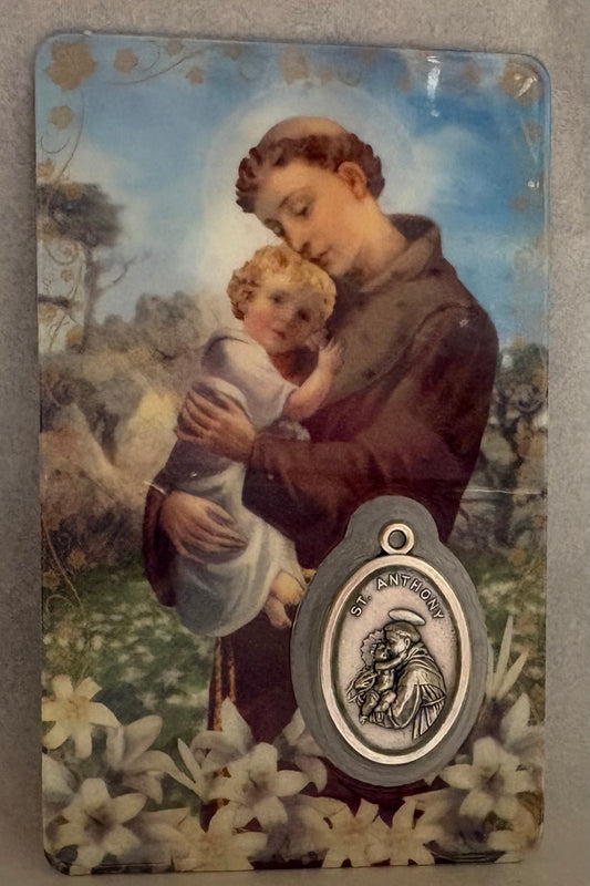 St. Anthony Prayer Card