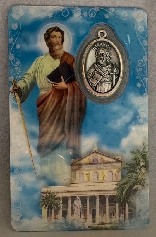 St. Paul Prayer Card