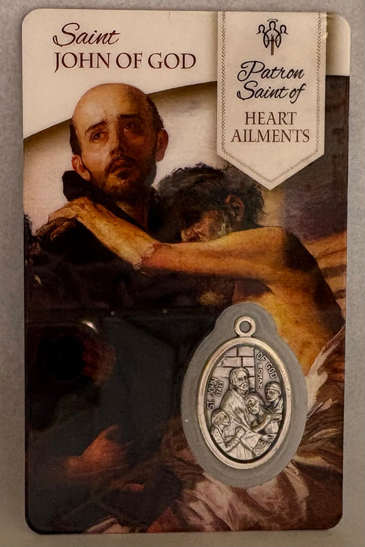 St. John of God Prayer Card