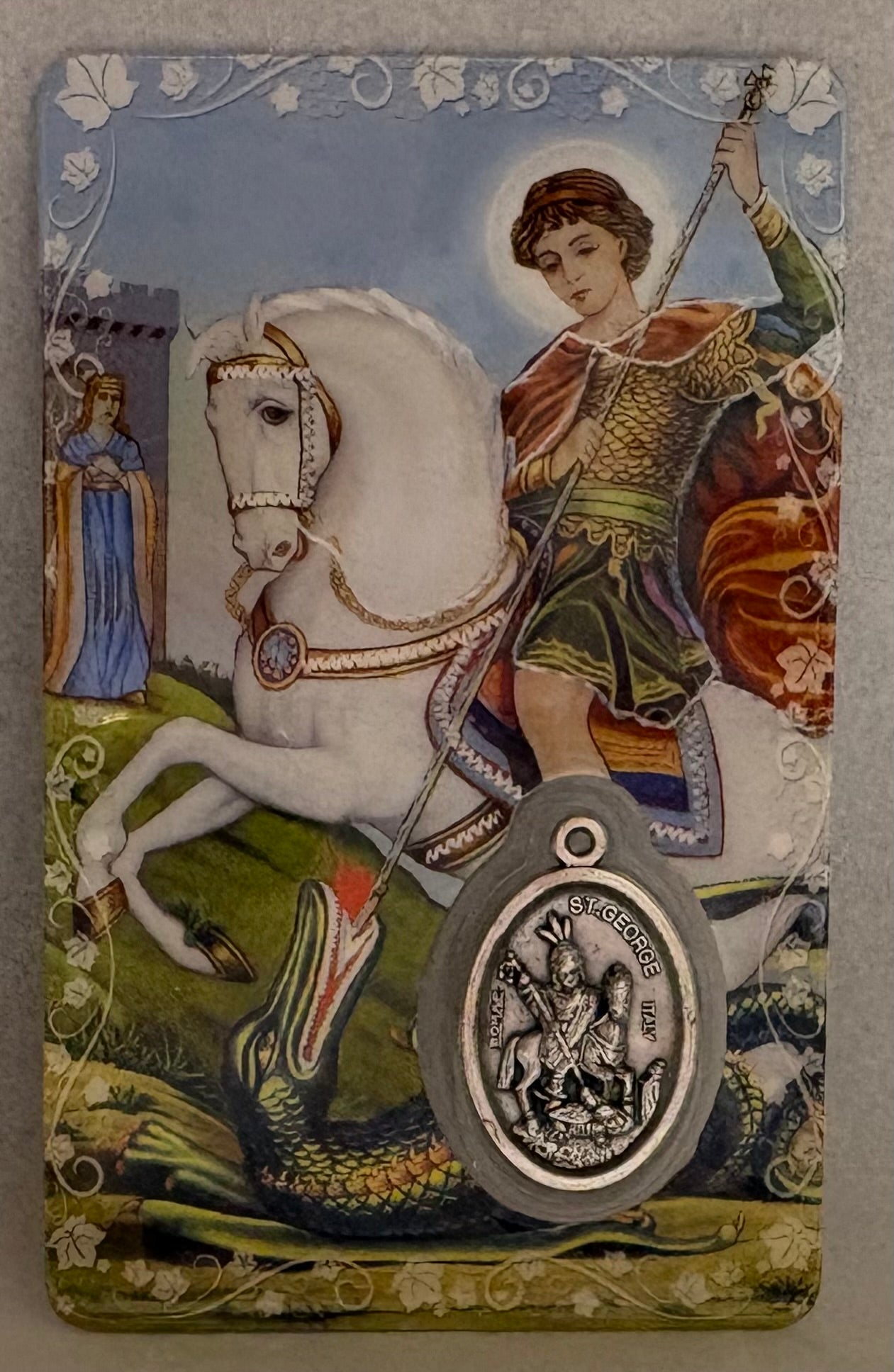 St. George Prayer Card