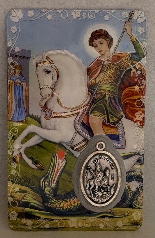 St. George Prayer Card