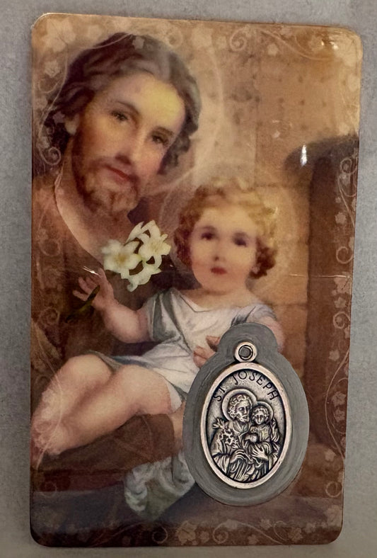 St. Joseph Prayer Card