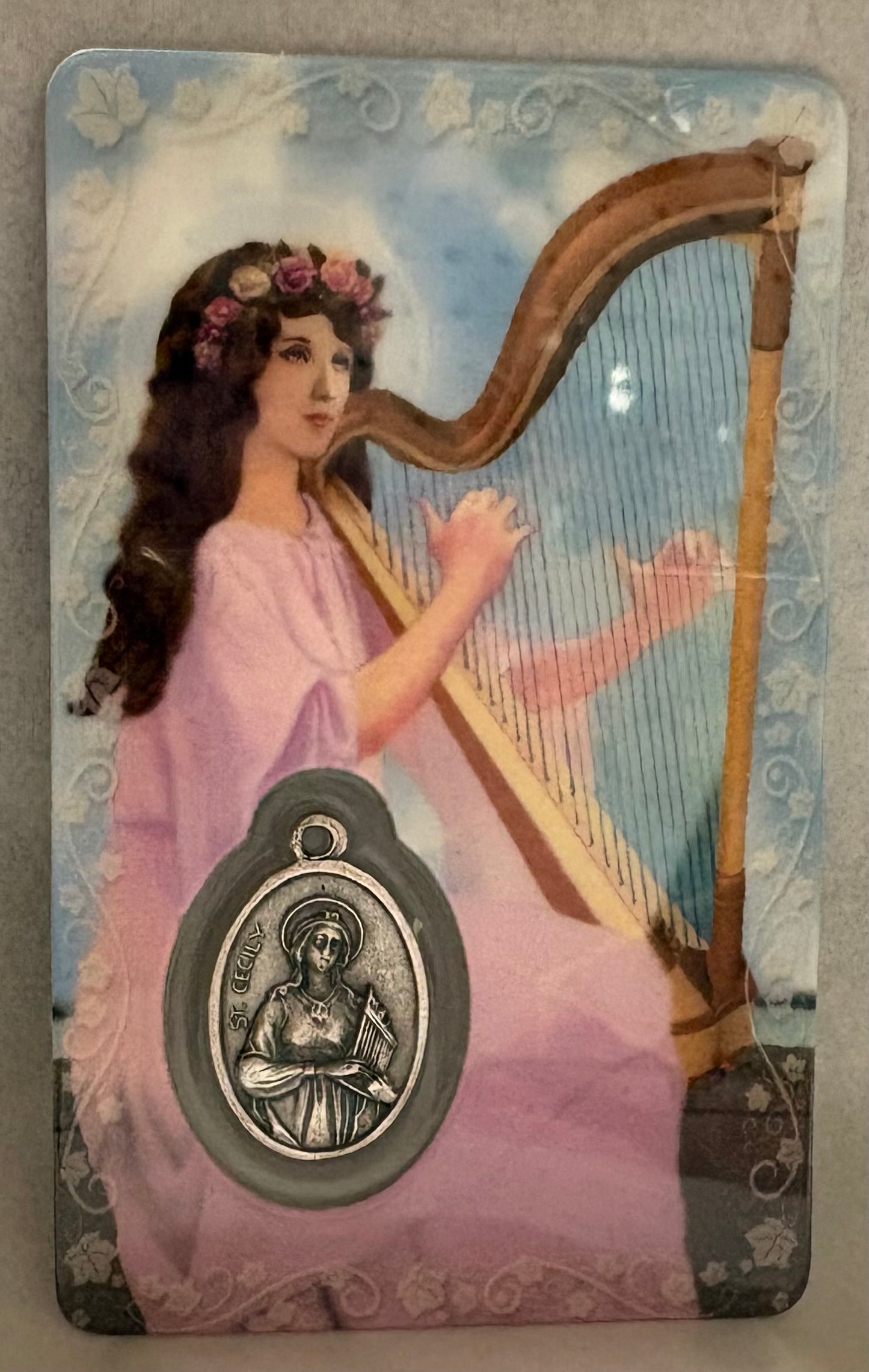 St. Cecilia Prayer Card