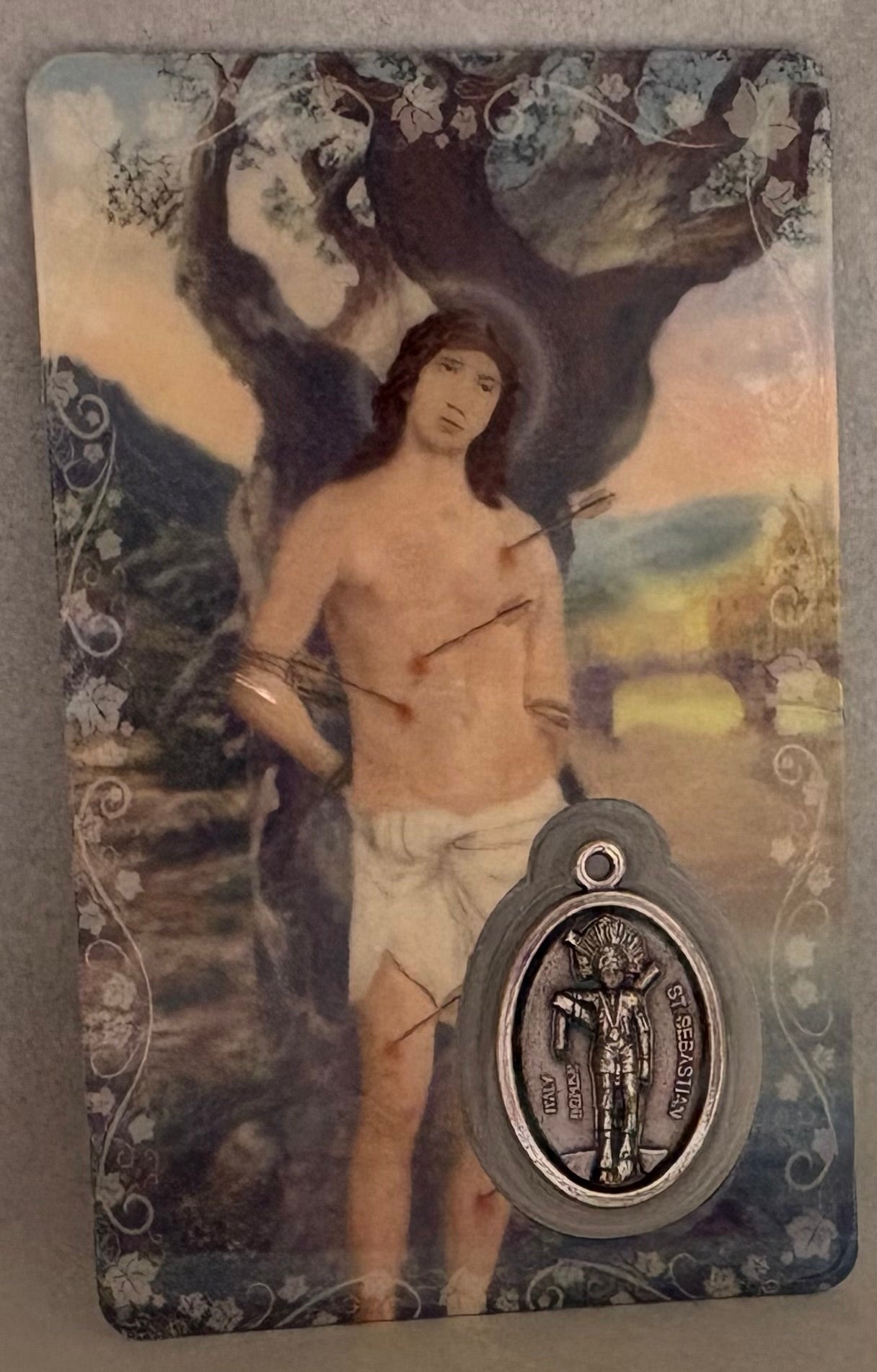 St. Sebastian Prayer Card