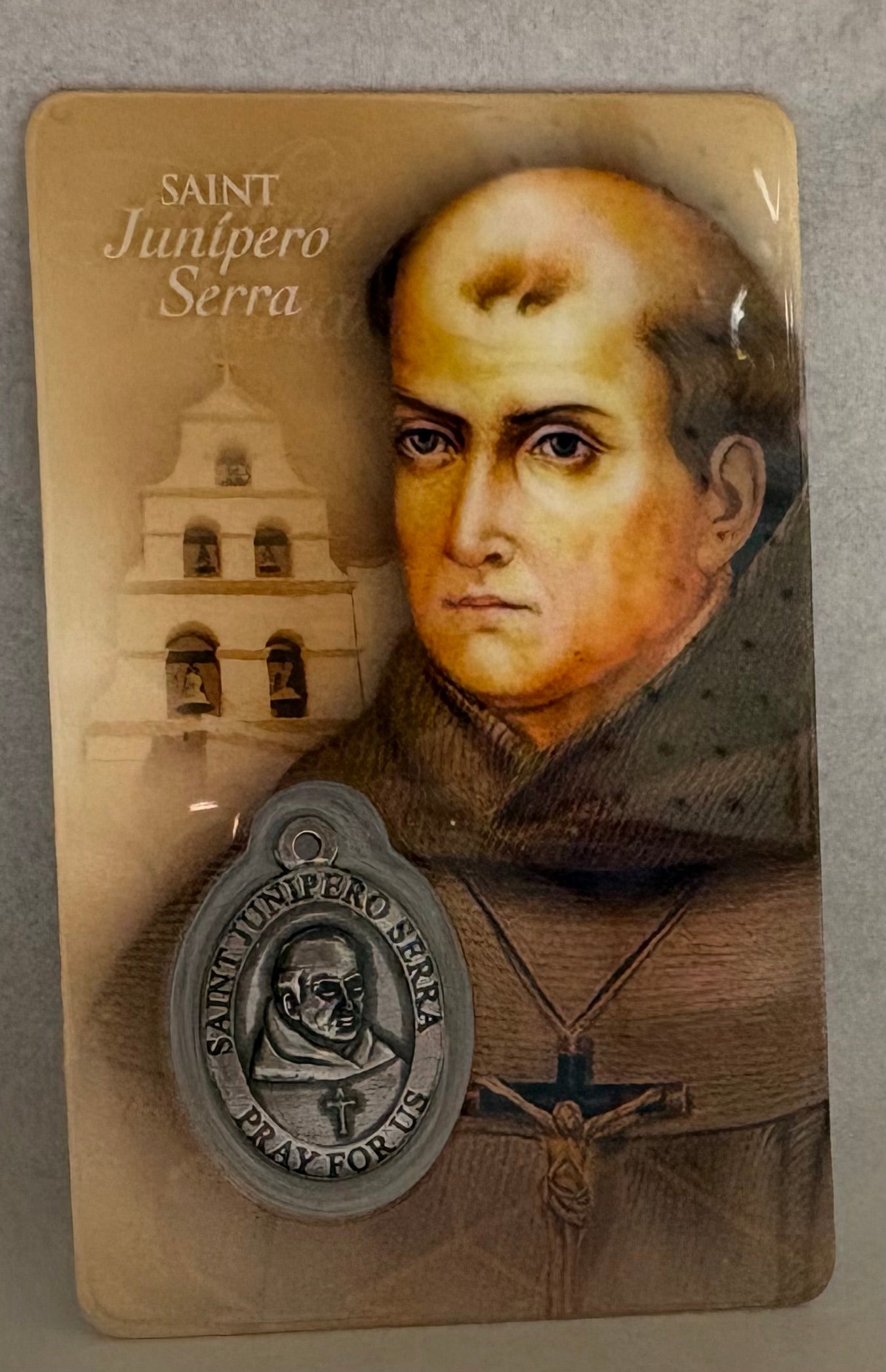 St. Junipero Serra Prayer Card
