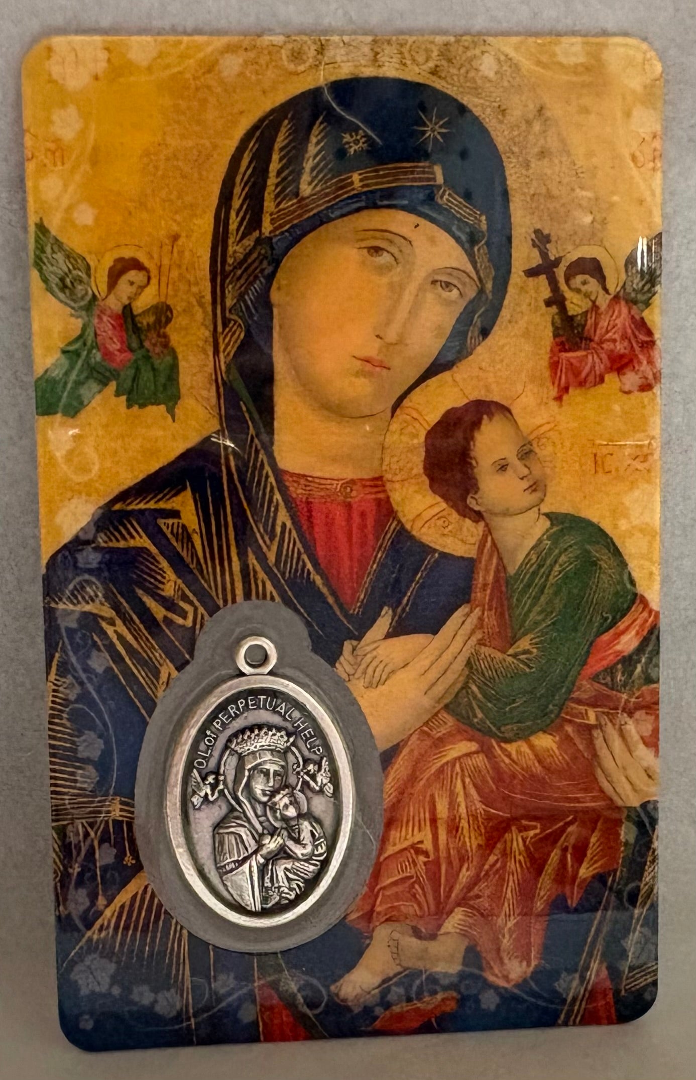 Our Lady of Perpetual Help Prayer Card