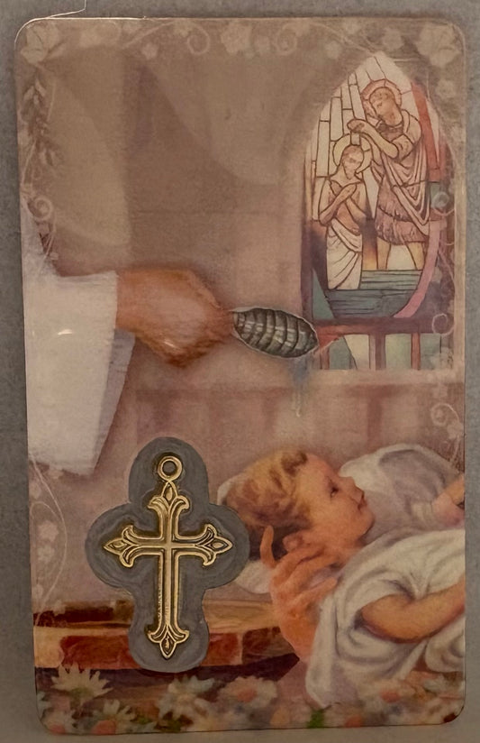 Baptism Prayer Card
