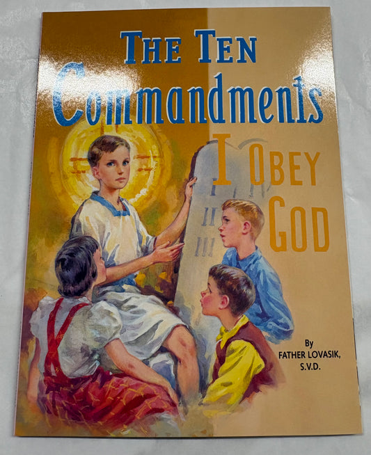 The Ten Commandments I Obey God Children Book
