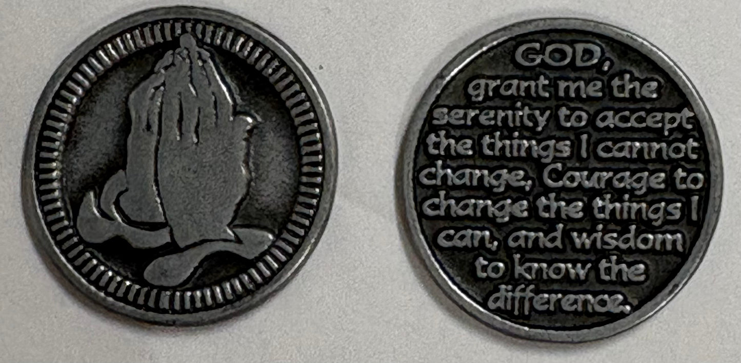 Praying Hands Pocket Token 2 Gift