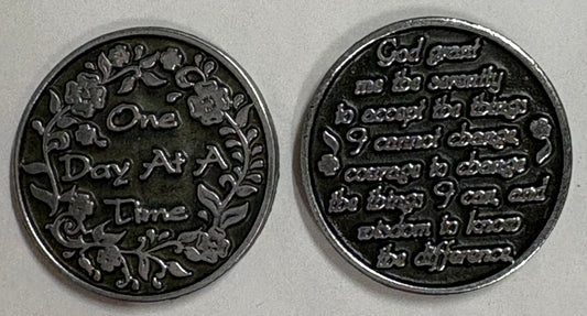 One Day at a Time Pocket Token 1 gift