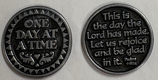 One Day at a Time Pocket Token 2 Gift