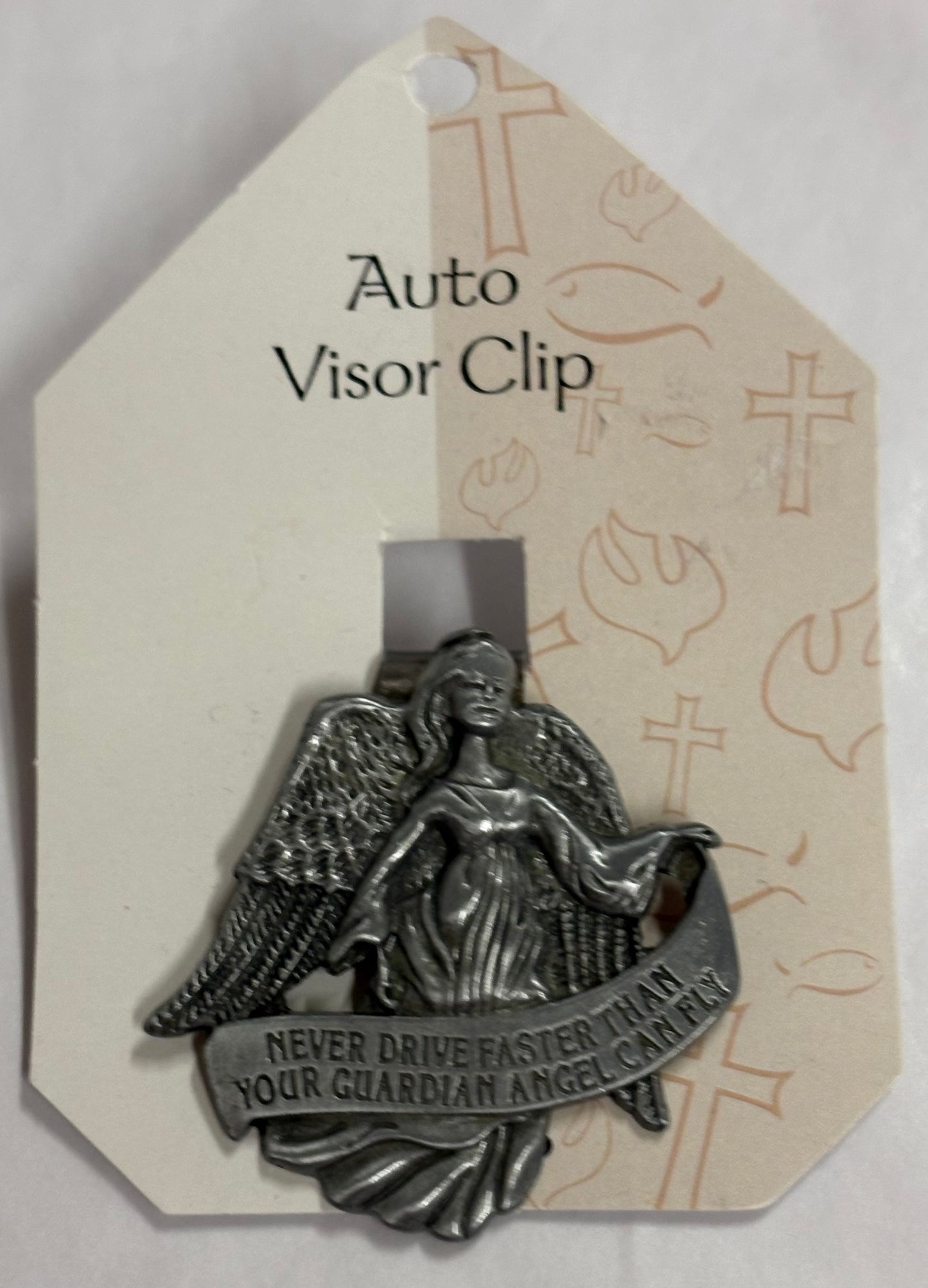 Never Drive Faster Visor Clip Gift