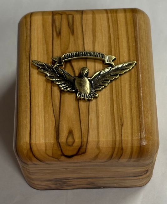 Confirmation Olivewood Box Confirmation
