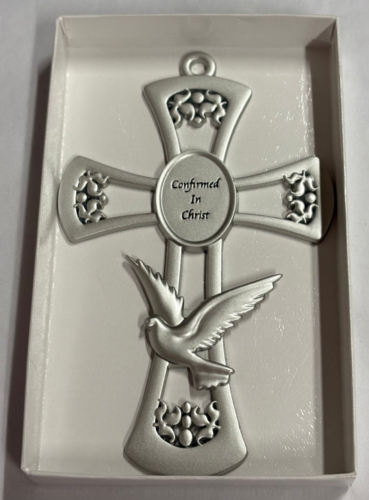 Pewter Confirmation Cross