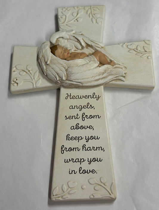 Baby Wall Cross Baptism
