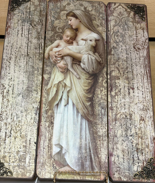 Our Lady Of Innocence 17 inch Wall Plaque Gift