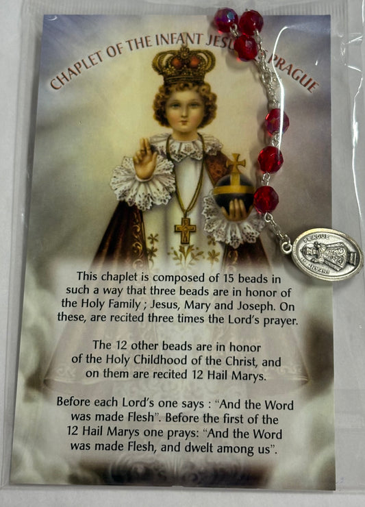 Infant Of Prague Chaplet