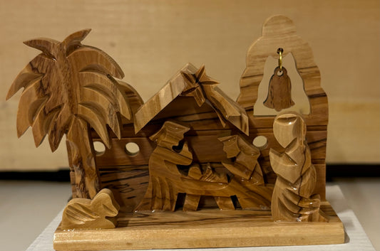 Nativity Set Olivewood