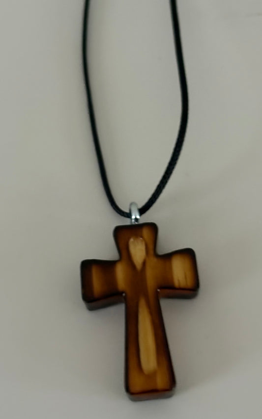 Wooden Cross Corded Gift