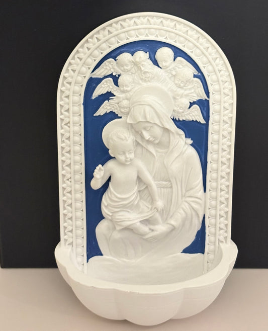 Madonna And Child Water Font Gift