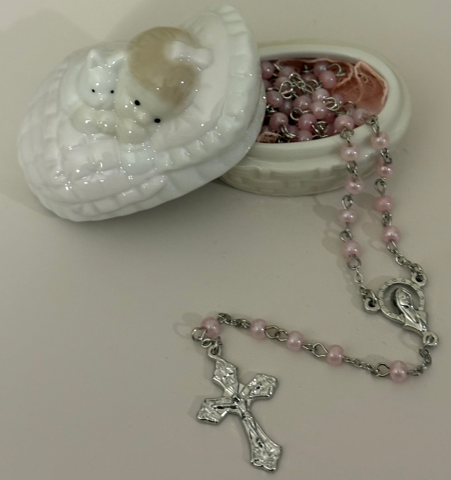 Baby Girl Rosary Baptism