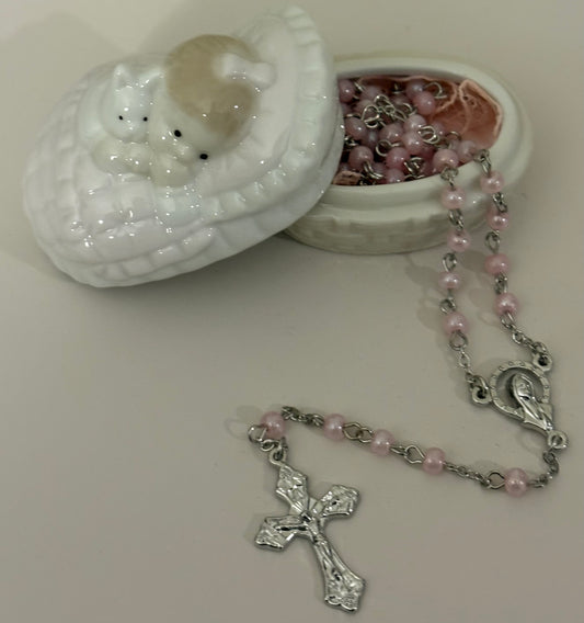 Baby Girl Rosary Baptism