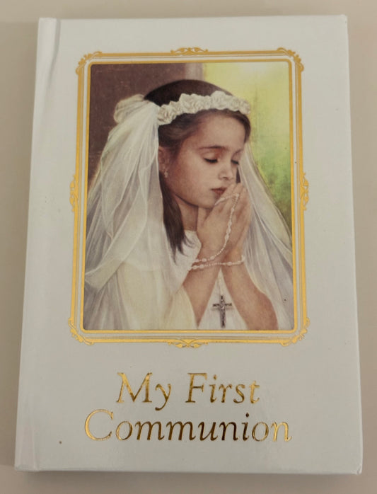 Girl Prayer Book First Communion