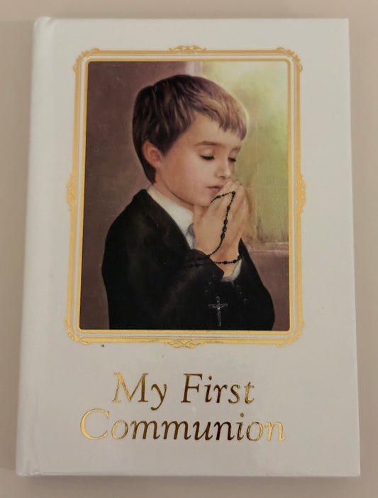 Boy Prayer Book First Communion