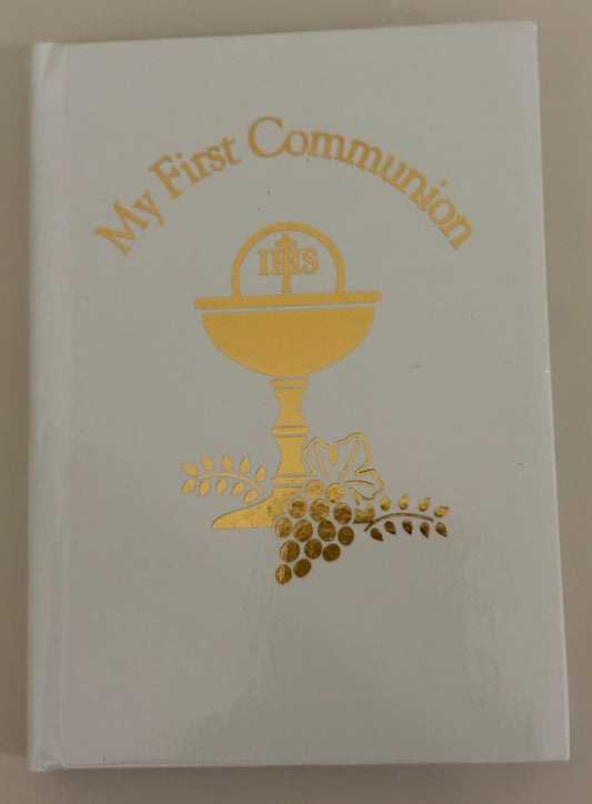 White Prayer Book First Communion