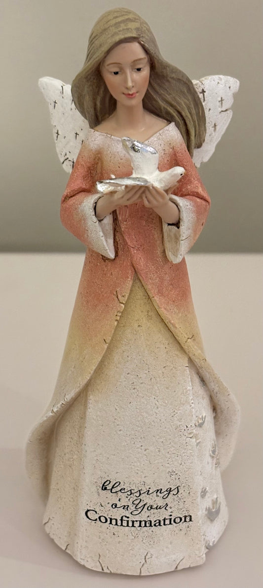 Angel Holding Dove Confirmation