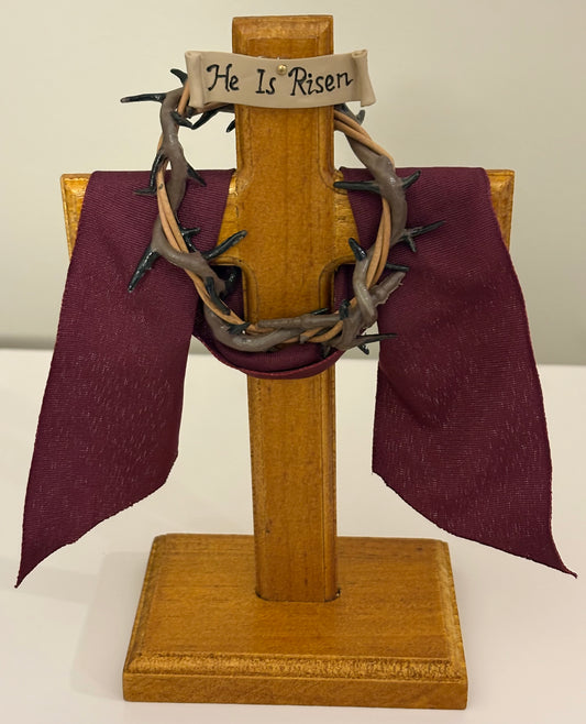 Crown of thorns Standing Cross Easter
