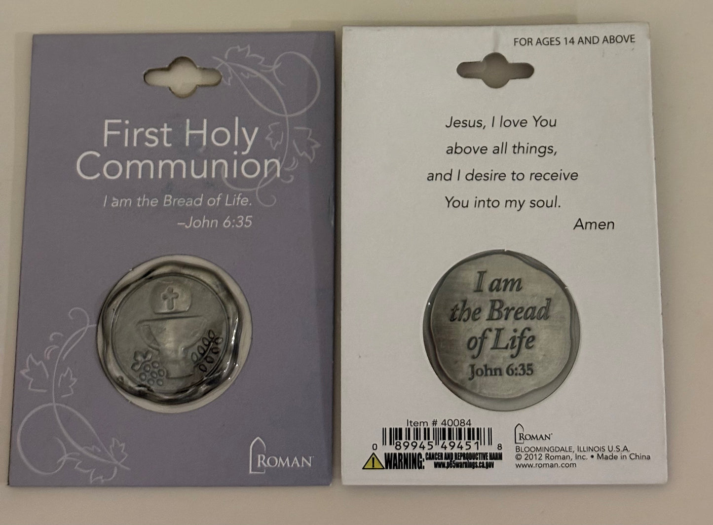 Pocket Token First Communion