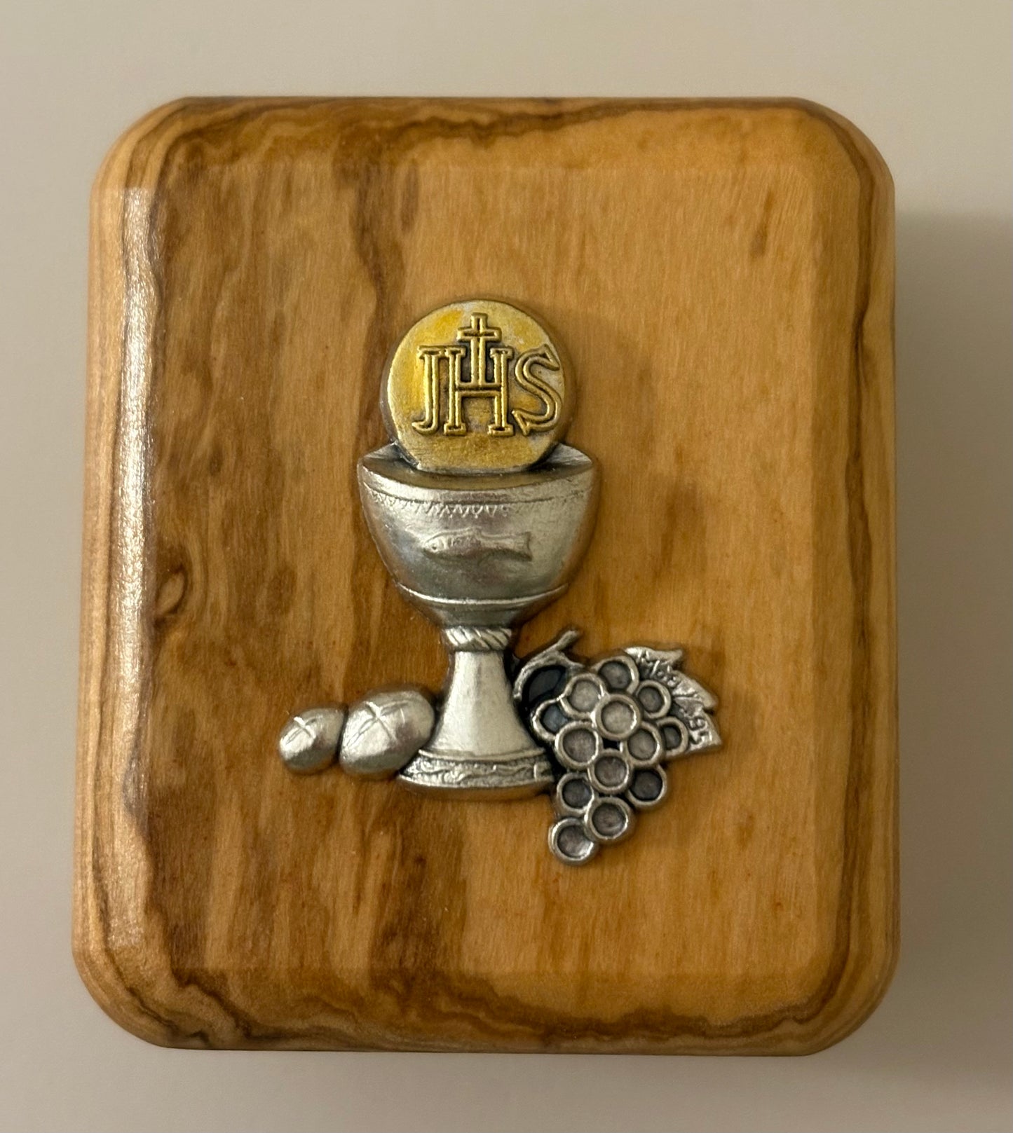 Olivewood Box First Communion