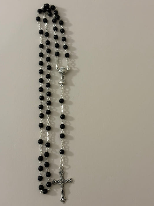 Black Rosary First Communion