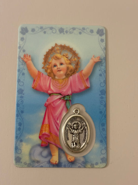 Infant Jesus Prayer Card