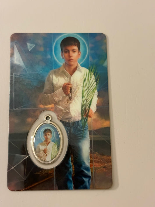 St. Jose Luis Sanchez Prayer Card