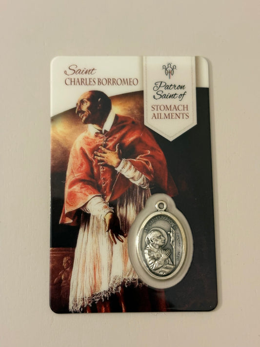 St. Charles Borromeo Prayer Card