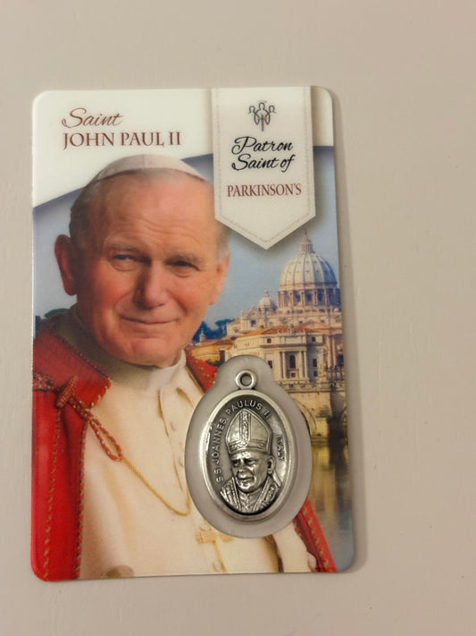 St. John Paul Prayer Card